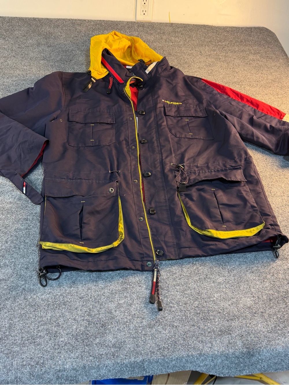 Tommy Hilfiger Waterstop Coldstop Colorblock Jacket L